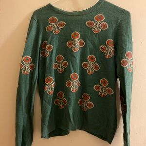 Field Flower Anthropologie Sweater